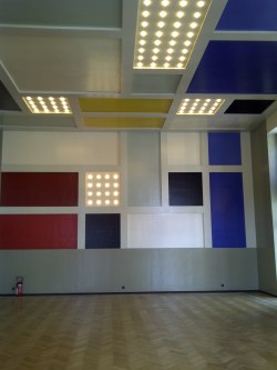Brasserie de l’Aubette (Théo Van Doesburg) Strasbourg, salle des fêtes 2011