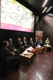 Conférence pour le lancement de la candidature de la Grotte Chauvet, musée du Quai Branly, le 6 décembre 2012