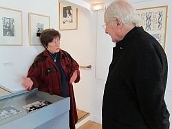 Claude Parent et Claude Weil-Seigeot, Fondation Arp, 5 avril 2012