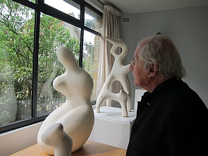 Claude Parent à la Fondation Arp, 5 avril 2012