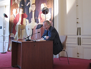 Jean Piat, membre dujury du prix Louis Pauwels