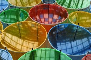 « Excentrique(s), travail in situ », 2012, 380 000 m3. Détail.