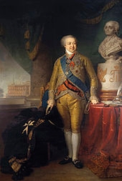 Portrait d’Alexandre B. Kourakine, par Vladimir Borovikovski.
