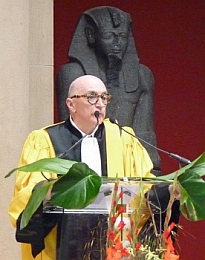 Roland Recht lors de la Cérémonie des docteurs de l’Université de Strasbourg