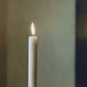 Bougie, 1982, huile sur toile