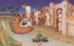 Miniature extraite du Livre des merveilles
