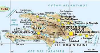 Carte d’Hispaniola