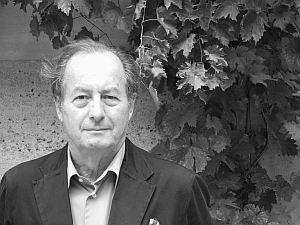 Jean-Marie Rouart, de l’Académie française dans la Cour d’honneur de l’Institut de France