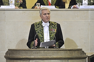 Jean-Claude Trichet, de l’Académie des sciences morales et politiques