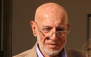 Louis-René Berge, septembre 2011, Bordeaux, lors de son exposition panorama, Salle Capitulaire, rue Mably (21 septembre-5 octobre)