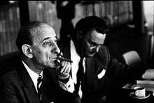 Raymond Aron (1905-1983), au premier plan