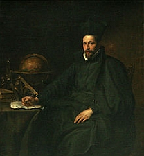 Antoine van Dyck (Anvers, 1599 – Londres, 1641) Portrait du père Jean Charles della Faille, S.J., (1597-1652). Ce portrait est peut-être un des plus beaux de Van Dyck. La sobriété du coloris renforce encore la concentration sur les teintes pâles du visage et des mains. Grâce à l’expressivité de ces parties du corps et à l’intensité du regard, le spectateur perçoit d’emblée la vive intelligence du modèle. Sans doute ce portrait a-t-il été commandé par la famille anversoise de Jean Charles della Faille, à l