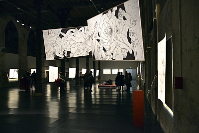 Exposition Trémois, Traits de passion, Réfectoire des Cordeliers, 2013