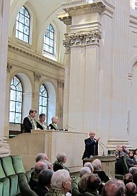Chief Justice Stephane Breyer, 8 avri 2013, Institut de France