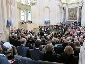 Réception de Jules Hoffmann de l’Académie française, 30 mai 2013